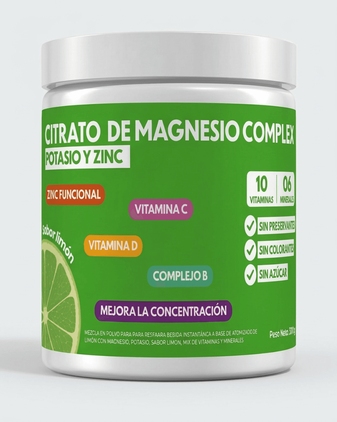 Citrato de Magnesio Complex